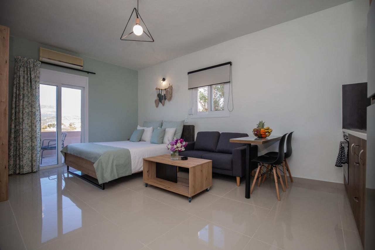 Pilalímata Studio Athena With Panoramic View Of Makrygialos מראה חיצוני תמונה